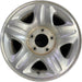 16" EXPEDITION 98 16x7 aluminum 5 spoke machined face Original OEM Wheel Rim - Front View