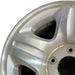 16" EXPEDITION 98 16x7 aluminum 5 spoke machined face Original OEM Wheel Rim - Angle View