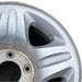 16" EXPEDITION 97 16x7 aluminum 5 spoke polished Original OEM Wheel Rim - Side Profile