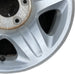 16" EXPEDITION 97 16x7 aluminum 5 spoke polished Original OEM Wheel Rim - Close-Up Detail
