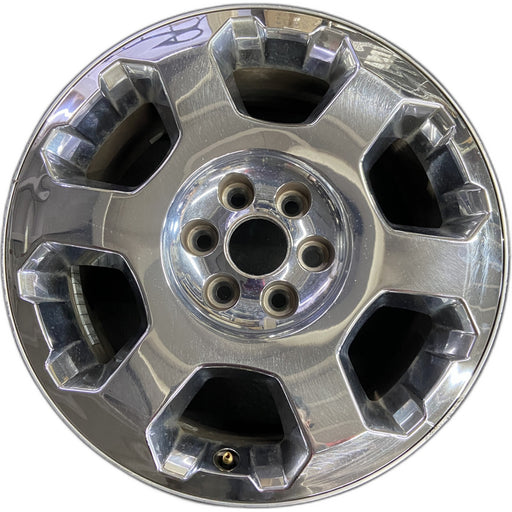 20" FORD F150 PICKUP 09-12 20x8.5, 6 spoke, chrome Original OEM Wheel Rim - Front View