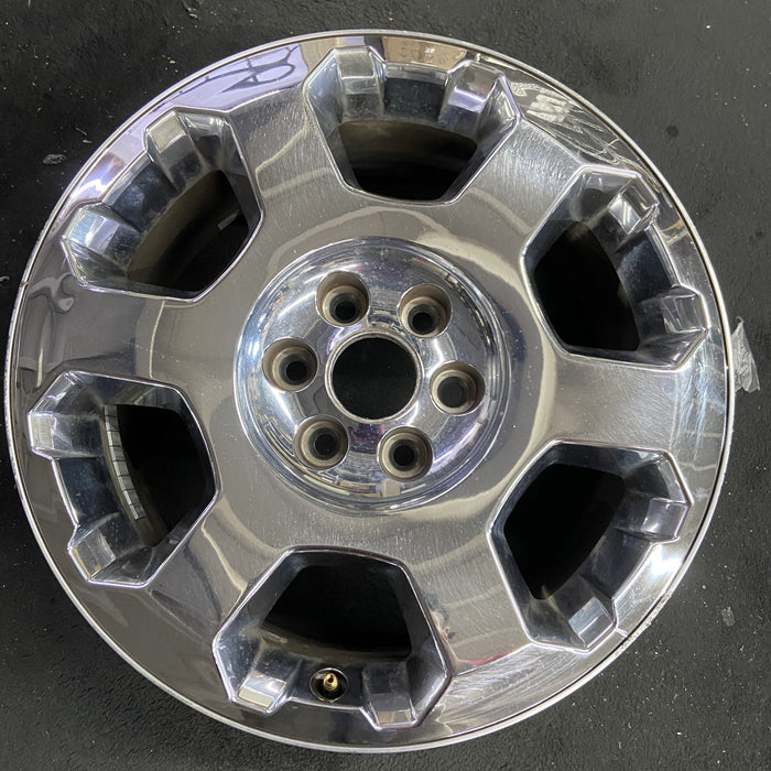 20" FORD F150 PICKUP 09-12 20x8.5, 6 spoke, chrome Original OEM Wheel Rim - Angle View