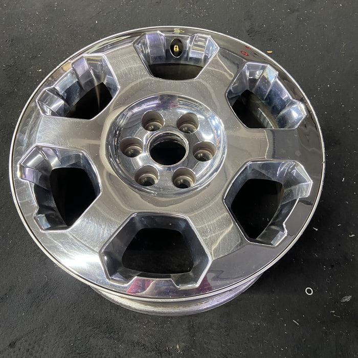 20" FORD F150 PICKUP 09-12 20x8.5, 6 spoke, chrome Original OEM Wheel Rim - Close-Up Detail