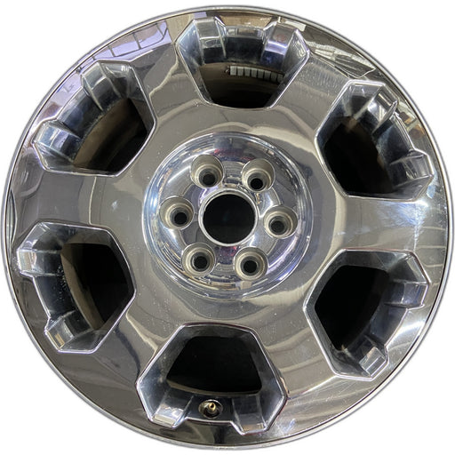 20" FORD F150 PICKUP 09-12 20x8.5, 6 spoke, chrome Original OEM Wheel Rim - Front View