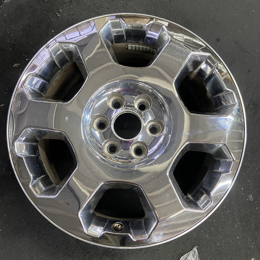 20" FORD F150 PICKUP 09-12 20x8.5, 6 spoke, chrome Original OEM Wheel Rim - Angle View