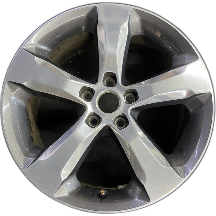 20" GRAND CHEROKEE 21 WL body VIN J or K 6th digit 20x8.5 5 spoke polished face - Front View