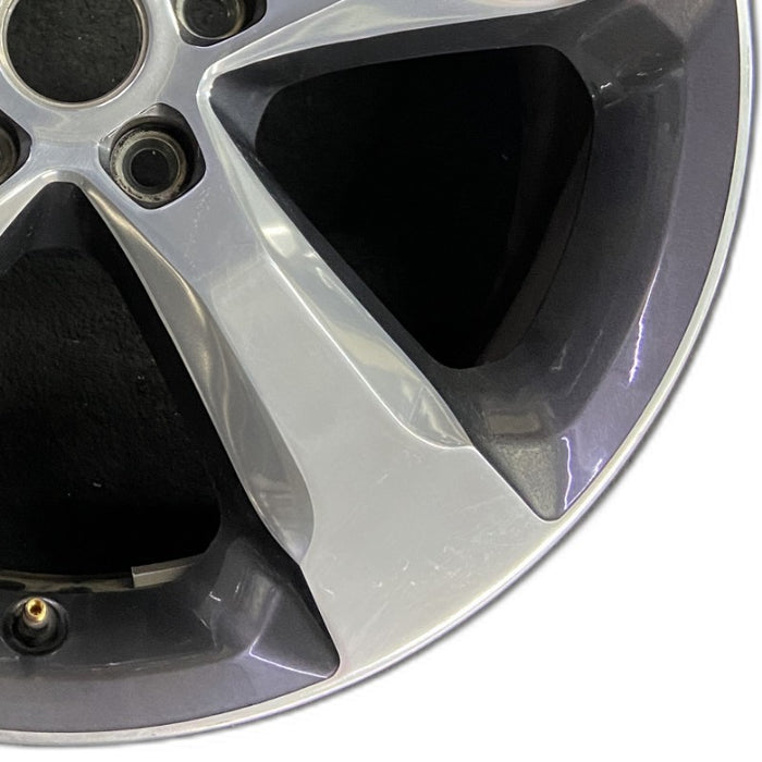 20" GRAND CHEROKEE 21 WL body VIN J or K 6th digit 20x8.5 5 spoke polished face - Close-Up Detail