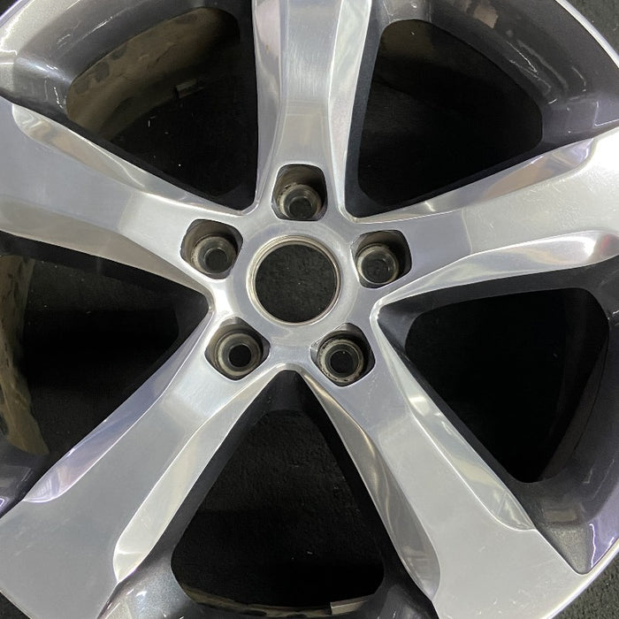 20" GRAND CHEROKEE 21 WL body VIN J or K 6th digit 20x8.5 5 spoke polished face - Angle View