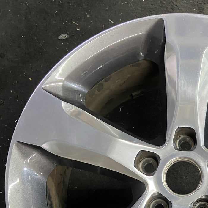 20" GRAND CHEROKEE 21 WL body VIN J or K 6th digit 20x8.5 5 spoke polished face - Side Profile