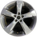 20" GRAND CHEROKEE 21 WL body VIN J or K 6th digit 20x8.5 5 spoke polished face - Front View