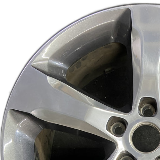 20" GRAND CHEROKEE 21 WL body VIN J or K 6th digit 20x8.5 5 spoke polished face - Angle View