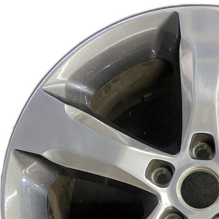 20" GRAND CHEROKEE 21 WL body VIN J or K 6th digit 20x8.5 5 spoke polished face - Angle View