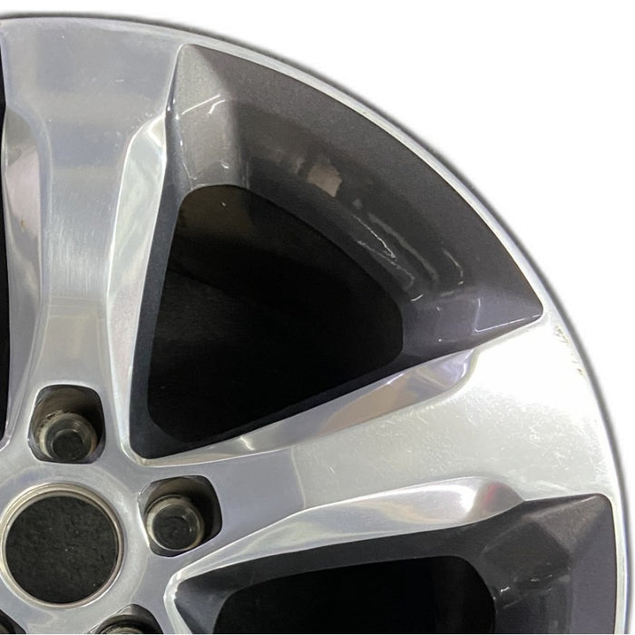 20" GRAND CHEROKEE 21 WL body VIN J or K 6th digit 20x8.5 5 spoke polished face - Side Profile