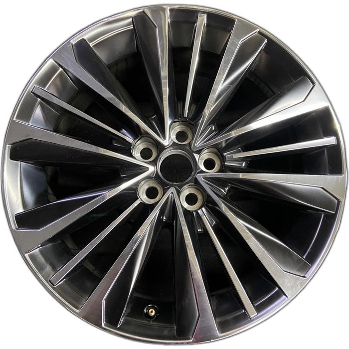 20" HIGHLANDER 20 20x8 alloy 15 spoke Original OEM Wheel Rim - Front View