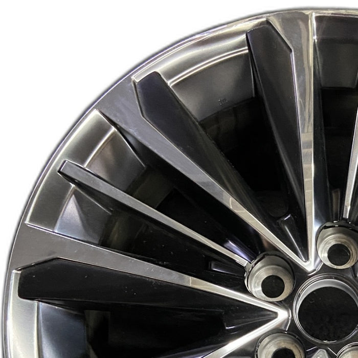 20" HIGHLANDER 20 20x8 alloy 15 spoke Original OEM Wheel Rim - Angle View