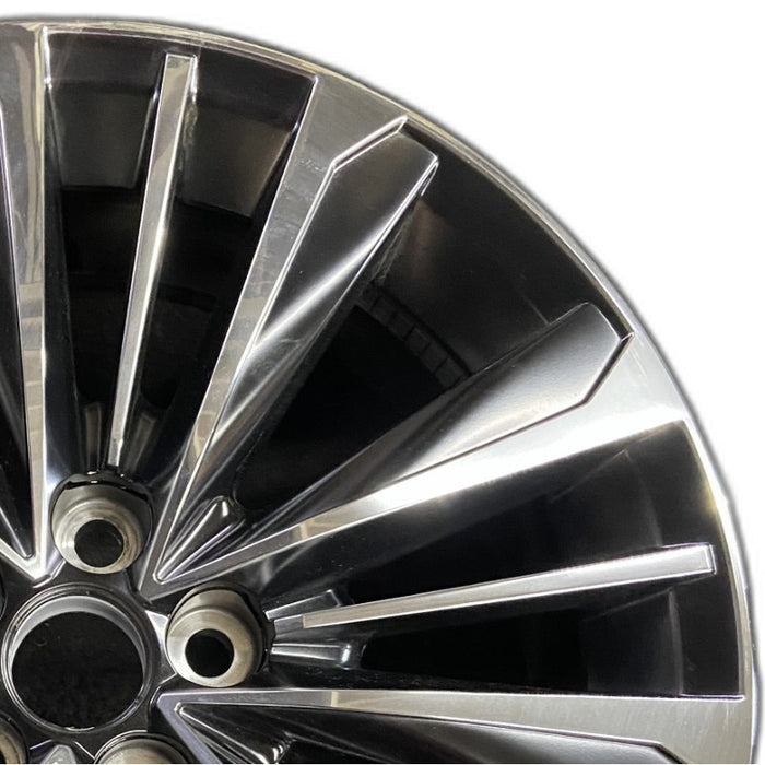 20" HIGHLANDER 20 20x8 alloy 15 spoke Original OEM Wheel Rim - Side Profile