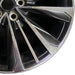 20" HIGHLANDER 20 20x8 alloy 15 spoke Original OEM Wheel Rim - Close-Up Detail