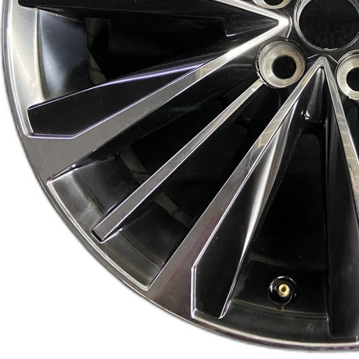 20" HIGHLANDER 20 20x8 alloy 15 spoke Original OEM Wheel Rim - Back View