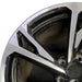 20" E-TRON GT 22-24 20x11 machined face with black pockets Original OEM Wheel - Angle View
