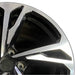 20" E-TRON GT 22-24 20x11 machined face with black pockets Original OEM Wheel - Side Profile