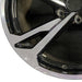 20" E-TRON GT 22-24 20x11 machined face with black pockets Original OEM Wheel - Back View
