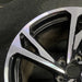20" E-TRON GT 22-24 20x11 machined face with black pockets Original OEM Wheel - Side Profile