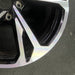 20" E-TRON GT 22-24 20x11 machined face with black pockets Original OEM Wheel - Back View