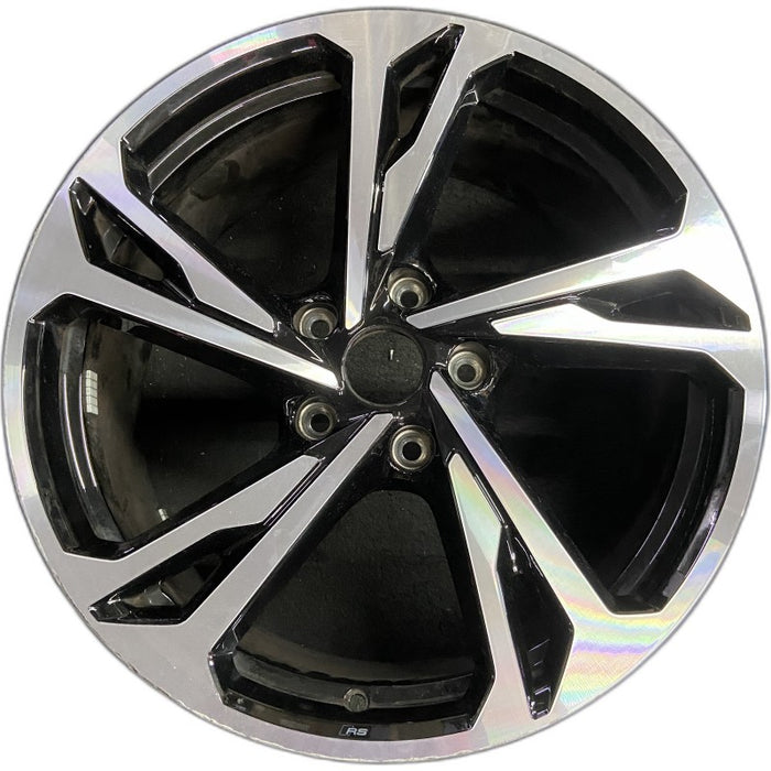 20" E-TRON GT 22-24 20x9 machined face with black pockets Original OEM Wheel Rim