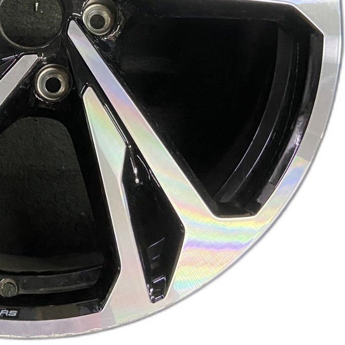 20" E-TRON GT 22-24 20x9 machined face with black pockets Original OEM Wheel Rim