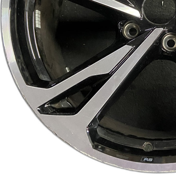 20" E-TRON GT 22-24 20x9 machined face with black pockets Original OEM Wheel Rim