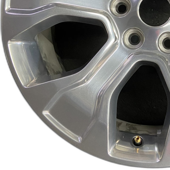 20" FORD F150 PICKUP 21-23 20x8.5 6 spoke polished Original OEM Wheel Rim - Back View