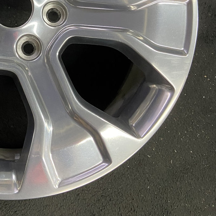 20" FORD F150 PICKUP 21-23 20x8.5 6 spoke polished Original OEM Wheel Rim - Back View