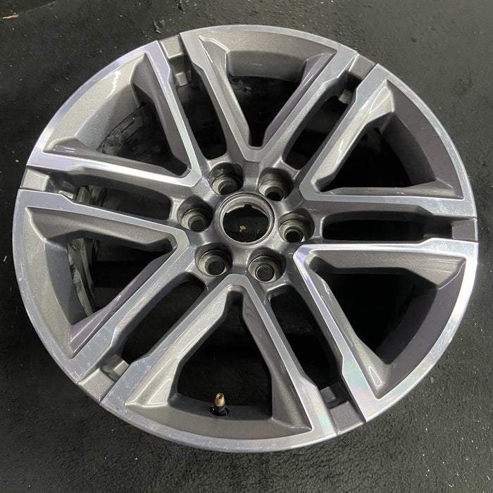 18" COLORADO 19 18x8.5, 6 split spoke Original OEM Wheel Rim - Side Profile