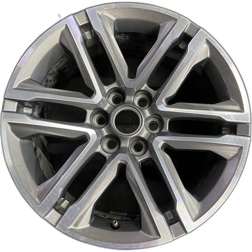 18" COLORADO 19 18x8.5, 6 split spoke Original OEM Wheel Rim - Front View
