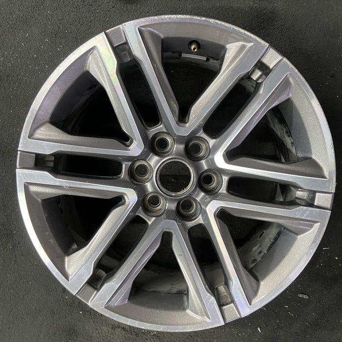 18" COLORADO 19 18x8.5, 6 split spoke Original OEM Wheel Rim - Angle View