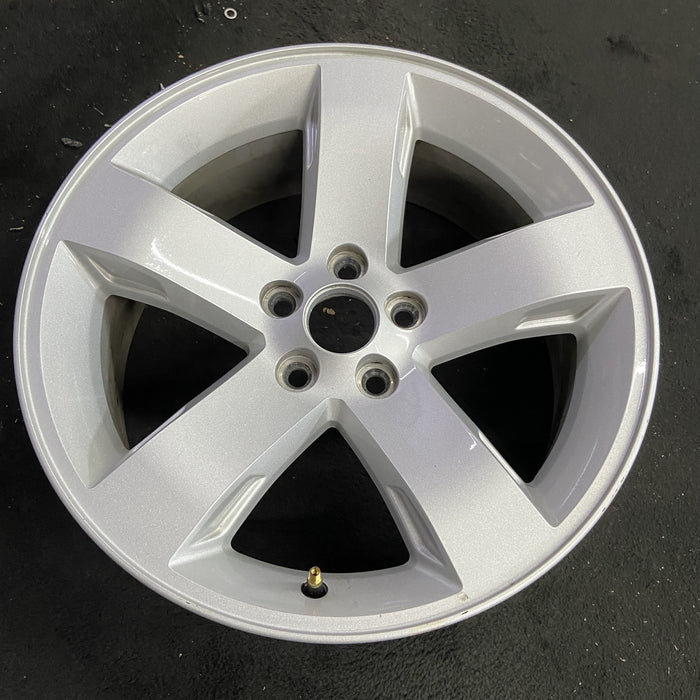 18" CHARGER 06 18x7.5, 5 spoke, w/o indented spokes Original OEM Wheel Rim - Side Profile