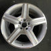 19" MERCEDES S-CLASS 07 221 Type; S550, 19x9.5, 5 spoke Original OEM Wheel Rim - Angle View