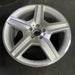 19" MERCEDES S-CLASS 07 221 Type; S550, 19x9.5, 5 spoke Original OEM Wheel Rim - Side Profile