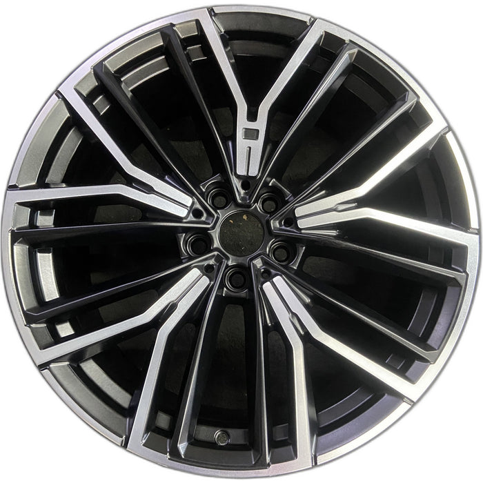 20" 530e 21-23 20x9, Original OEM Wheel Rim - Front View