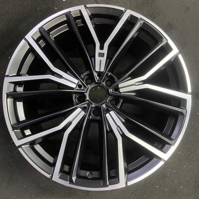 20" 530e 21-23 20x9, Original OEM Wheel Rim - Angle View