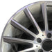 19" MERCEDES C-CLASS 15 205 Type; Sdn C400 14 spoke 19x8.5 gray accent Original - Angle View
