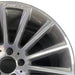 19" MERCEDES C-CLASS 15 205 Type; Sdn C400 14 spoke 19x8.5 gray accent Original - Side Profile