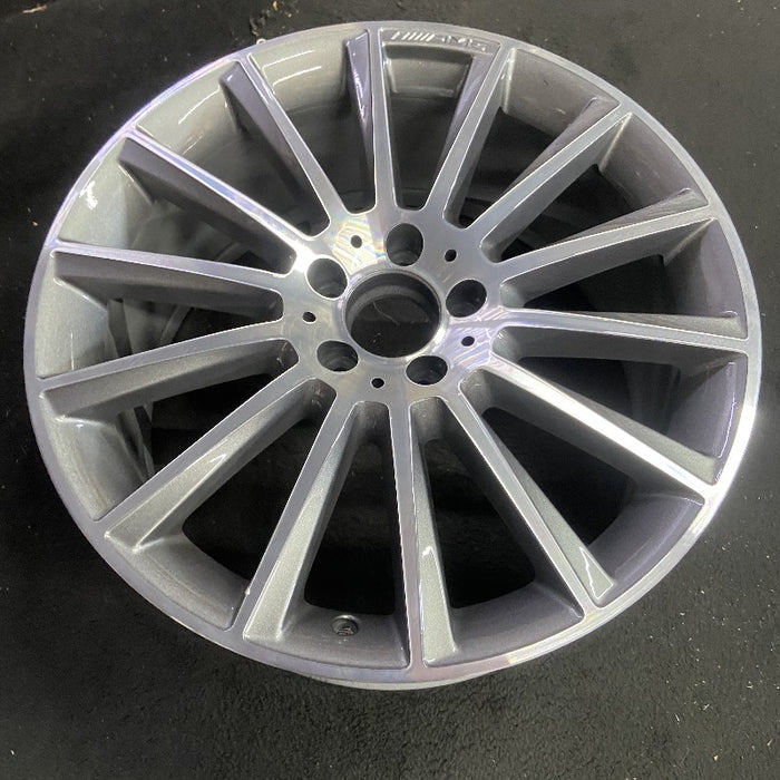 19" MERCEDES C-CLASS 15 205 Type; Sdn C400 14 spoke 19x8.5 gray accent Original - View 7