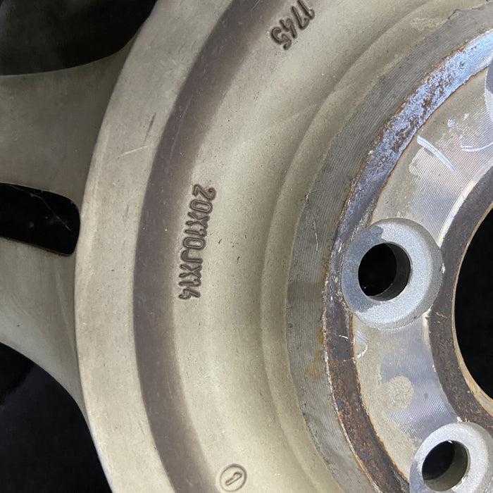 20" SSR 03 20x10 Original OEM Wheel Rim - Back View