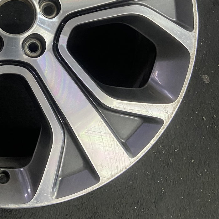 20" EXPLORER 18-19 20x8.5 aluminum TPMS 5 spoke machined face with pockets Original OEM Wheel Rim