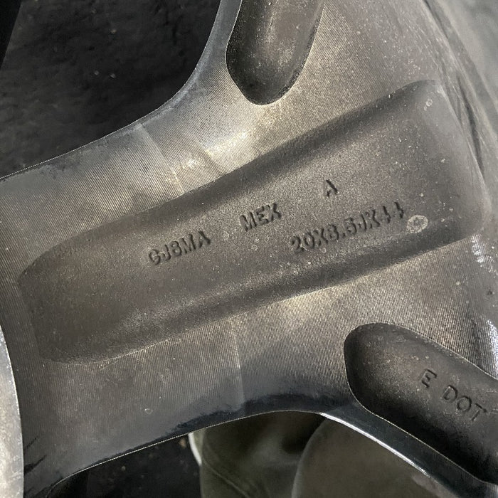 20" EXPLORER 18-19 20x8.5 aluminum TPMS 5 spoke machined face with pockets Original OEM Wheel Rim