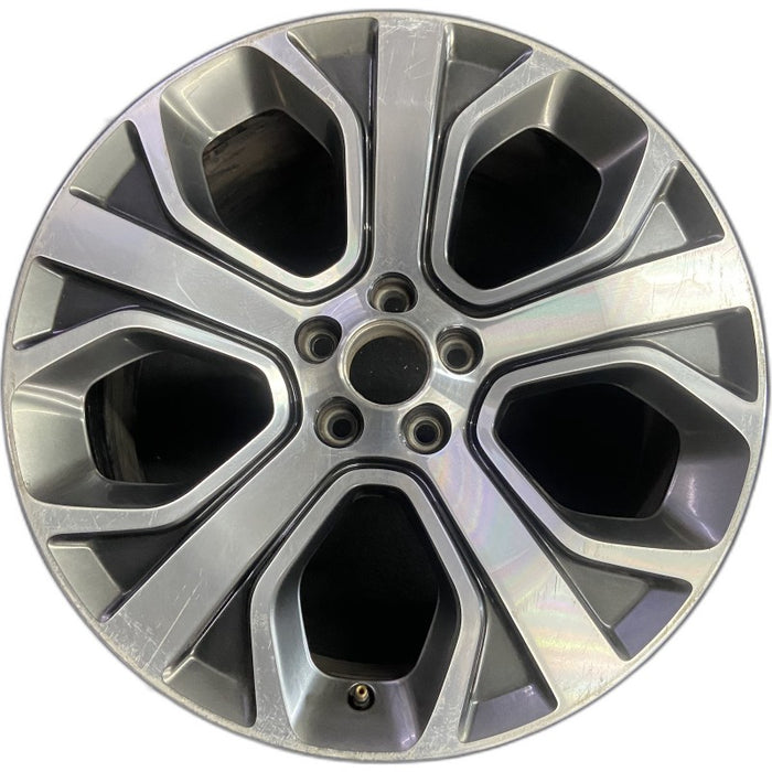 20" EXPLORER 18-19 20x8.5 aluminum TPMS 5 spoke machined face with pockets Original OEM Wheel Rim