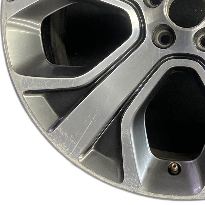 20" EXPLORER 18-19 20x8.5 aluminum TPMS 5 spoke machined face with pockets Original OEM Wheel Rim