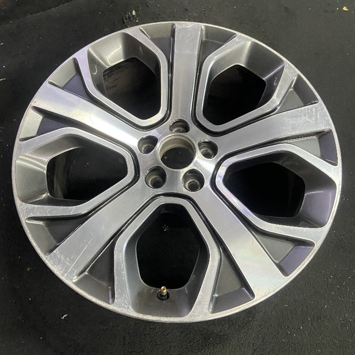 20" EXPLORER 18-19 20x8.5 aluminum TPMS 5 spoke machined face with pockets Original OEM Wheel Rim