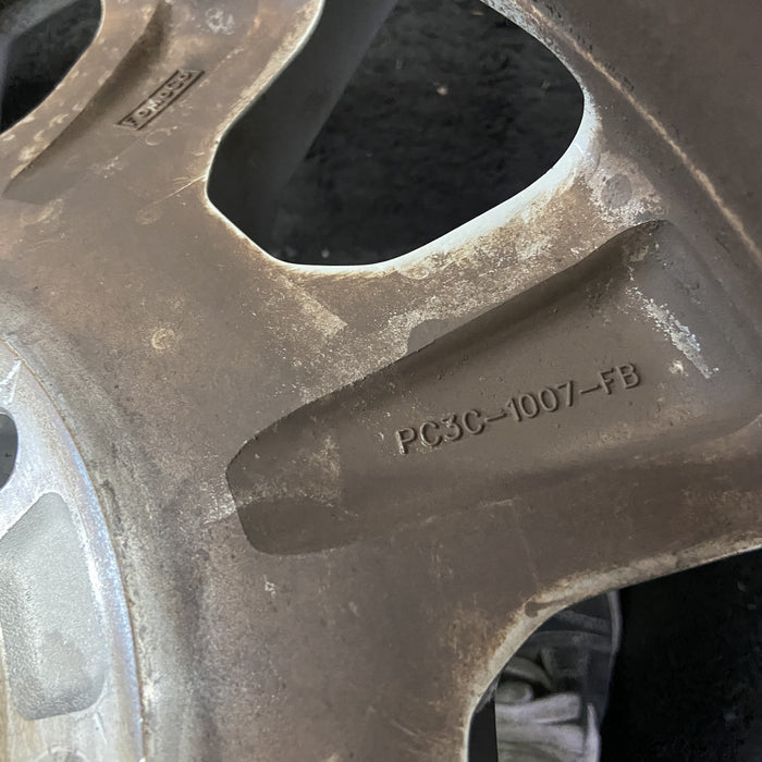 18" FORD F250SD PICKUP 23-24 18x8, aluminum, 8 spoke, flared spoke Original OEM - Additional View